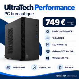 UltraTech Performance - PC fixe bureautique